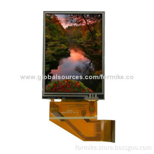 3.5-inch TFT LCD Display with 320 x 480 Dots Resolution, High-sensibility